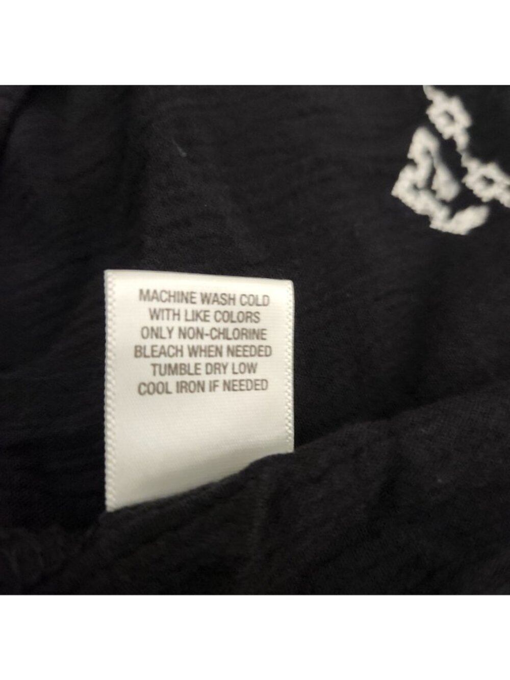 Dressbarn Dress Embroidered Boho Womens Tunic Top 2X Black - Picture 11 of 14
